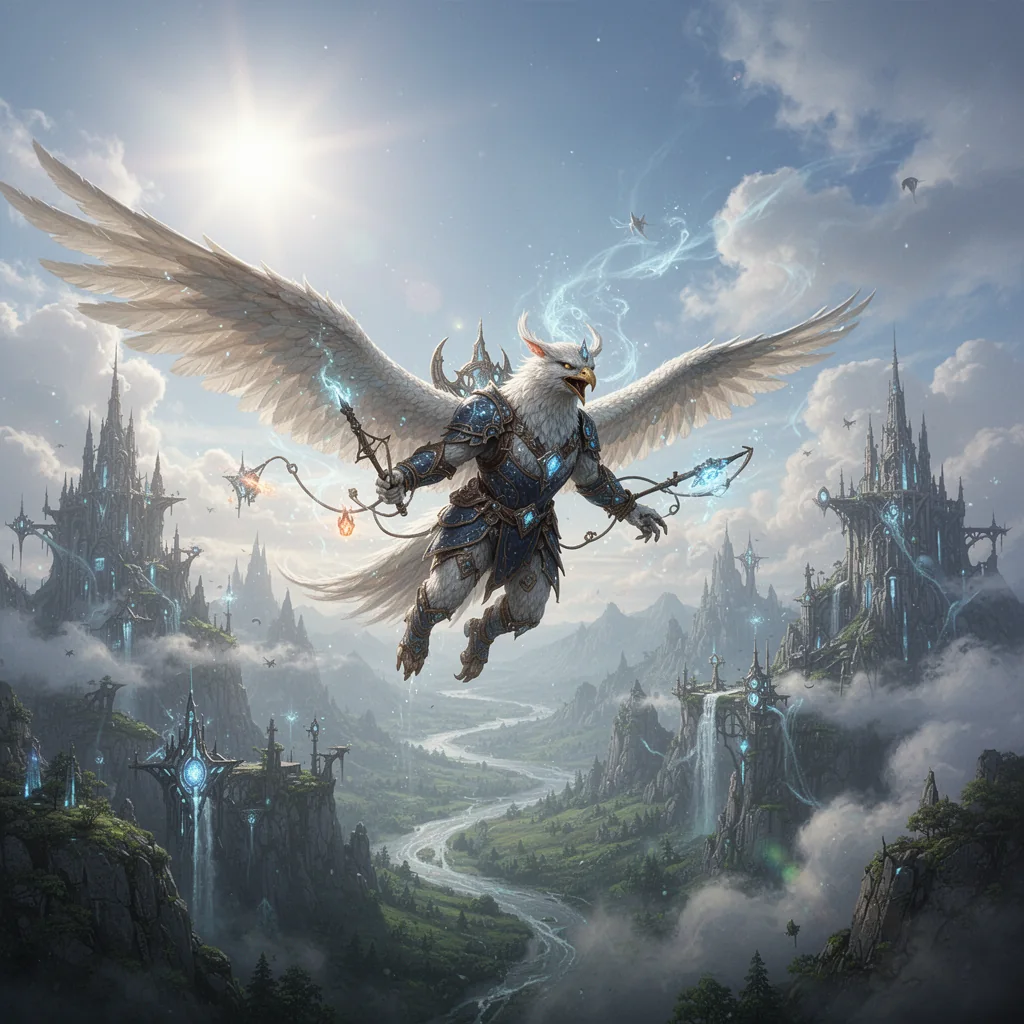 An avian adventurer