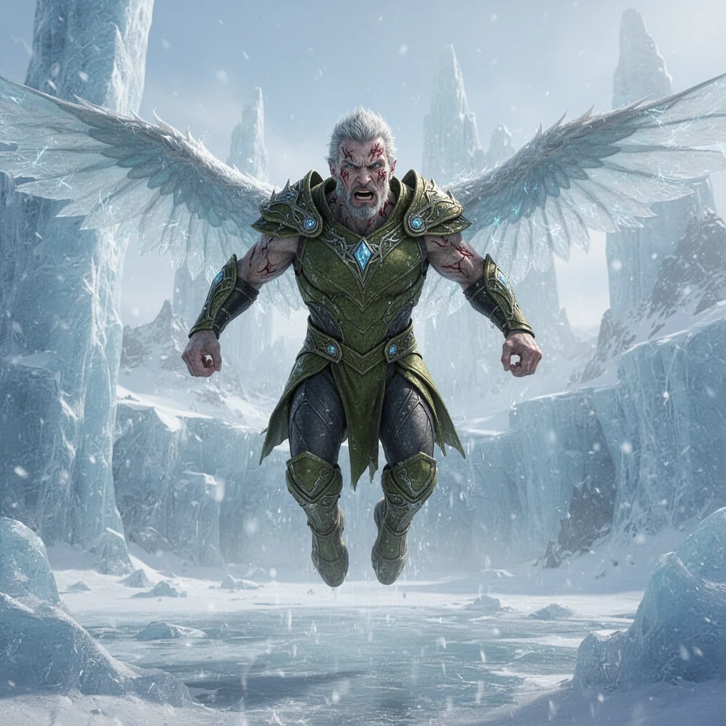 A glacier guardian