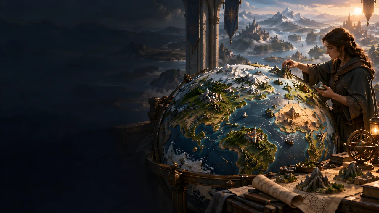 World Framework Generator product-specific capability illustration